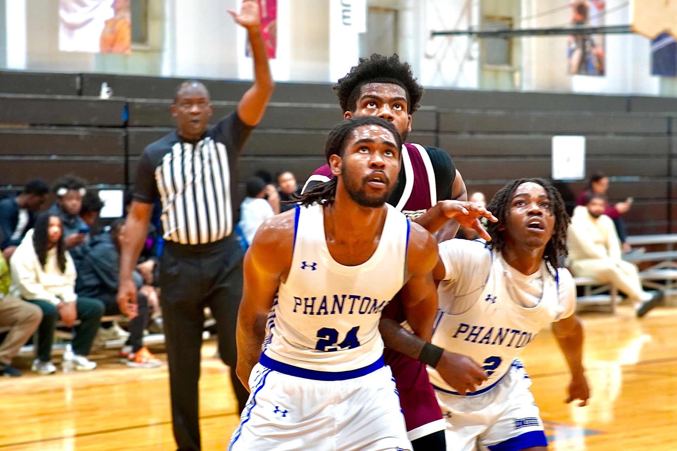 Phantoms Take Charge, Down Thaddeus Stevens 87-60