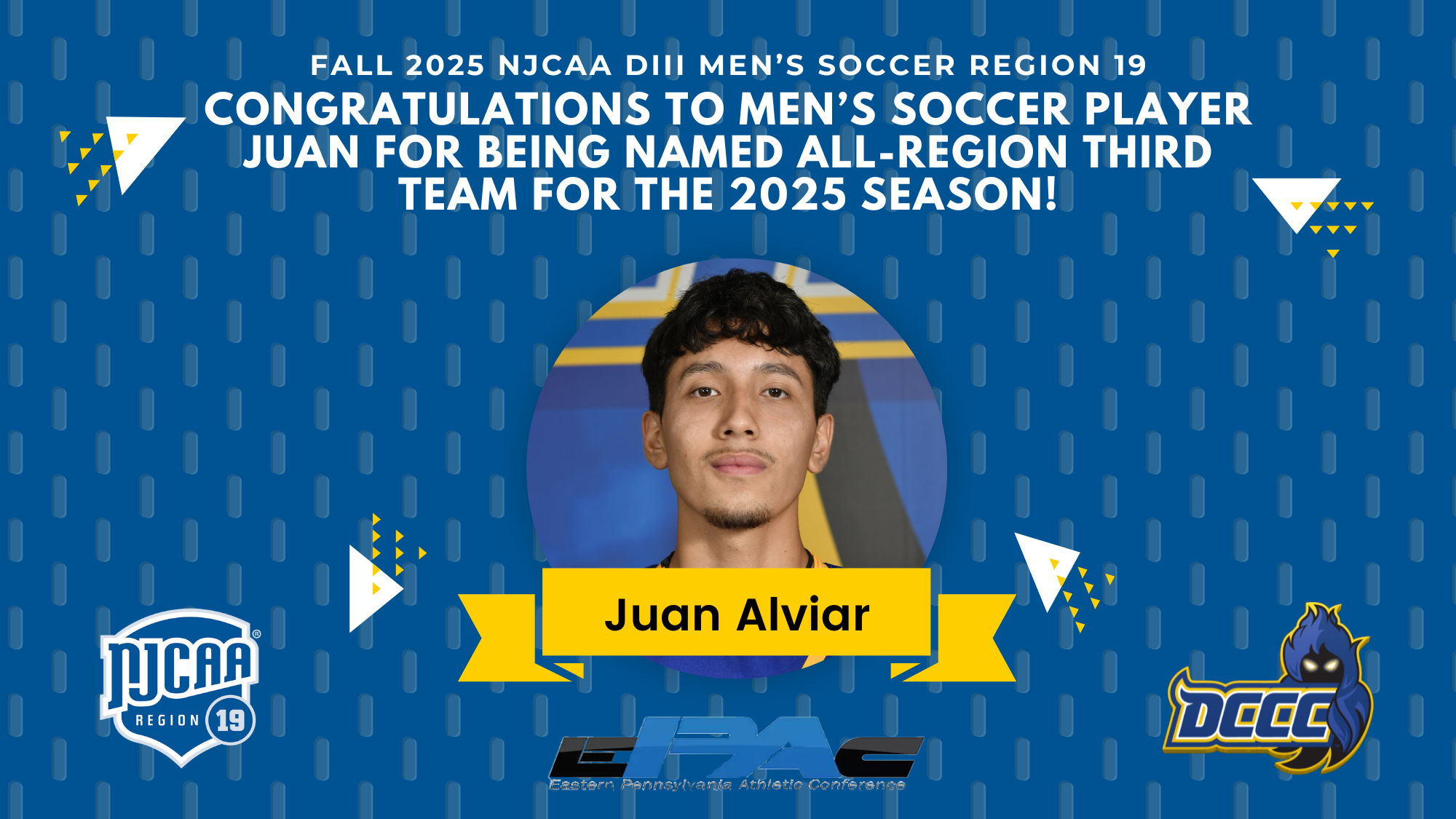 DCCC&rsquo;s Alviar Earns All-Region Honor